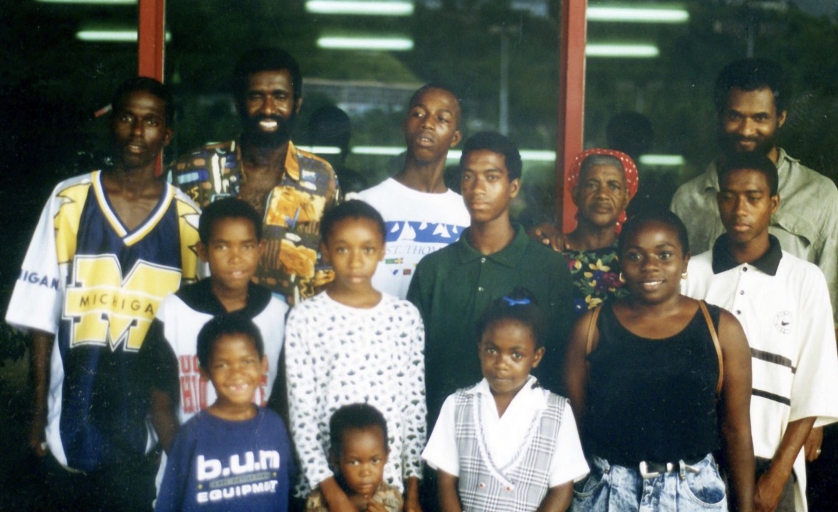 A personal group photograph shared with the story behind Big Tingz Games